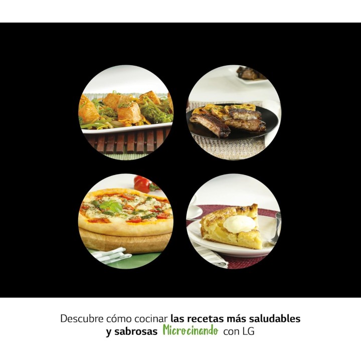 Four micro-ondes combiné LG Smart Inverter - 39L, gril, convection, inox