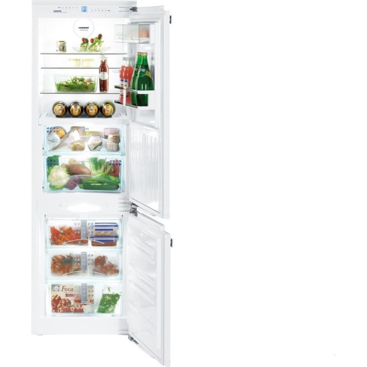 Combiné réfrigérateur-congélateur intégrable Liebherr ICBN 3356 - 238L NoFrost BioFresh A++ blanc