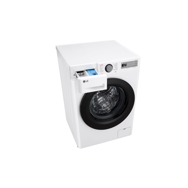 Lave-linge frontal 11kg AI Direct Drive LG TurboWash 360° vapeur Steam série 600