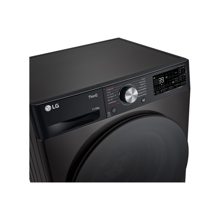 Lave-linge séchant frontal 11/6kg LG F164R78BSTA - Technologie ezDispense