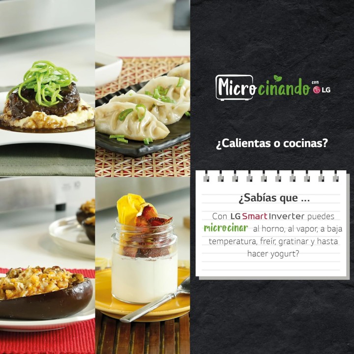 Four micro-ondes combiné LG Smart Inverter - 39L, gril, convection, inox
