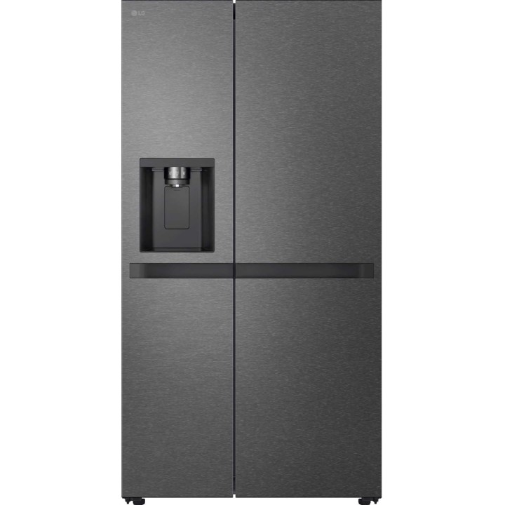 Réfrigérateur américain LG 638L - No Frost - NatureFRESH - Noir mat - Distributeur d'eau
