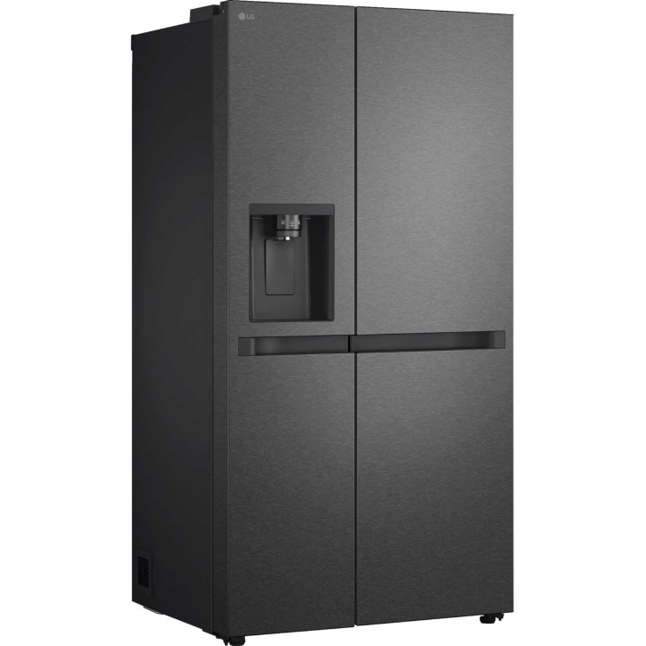 Réfrigérateur américain LG 638L - No Frost - NatureFRESH - Noir mat - Distributeur d'eau