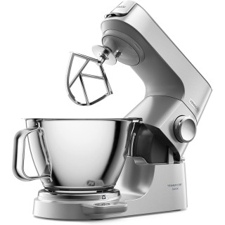 Robot pâtissier Kenwood Titanium Chef Baker - Balance intégrée, 2 bols, 1200W, argent