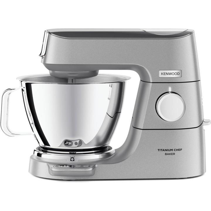 Robot pâtissier Kenwood balance intégrée - 2 bols inox 3,5L/5L - 1200W argent