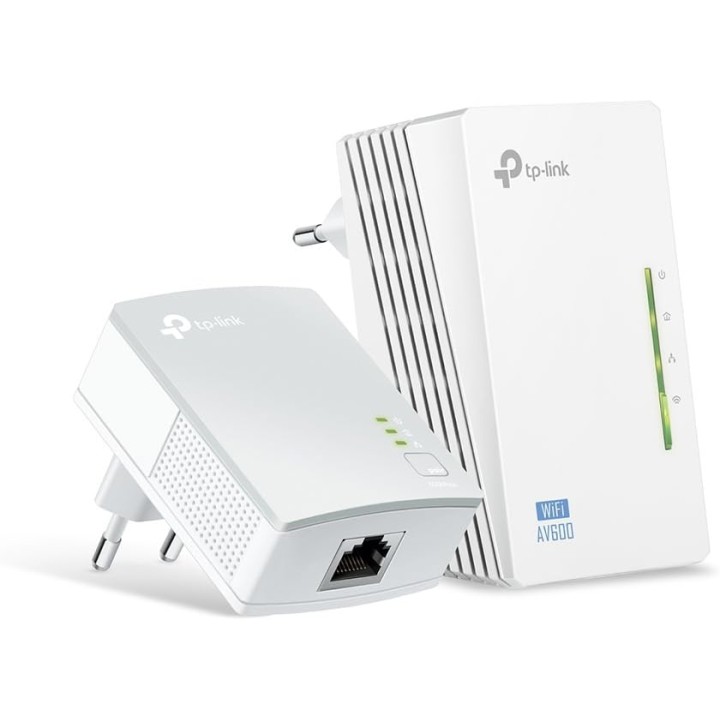 Kit CPL Wi-Fi TP-Link TL-WPA4220 AV600 - 3 ports Ethernet - Extension Wi-Fi 600 Mbps