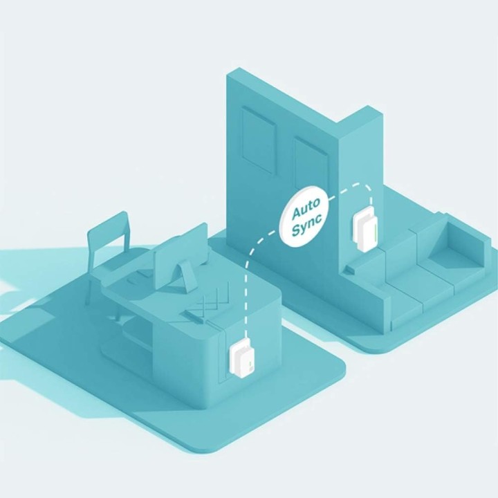 Kit CPL Wi-Fi TP-Link TL-WPA4220 AV600 - 3 ports Ethernet - Extension Wi-Fi 600 Mbps