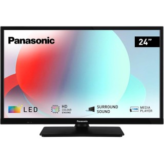 TV LED HD 24 pouces Panasonic TS-24N30AEZ - USB Media Player, Triple Tuner, montage mural