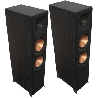 Enceinte colonne Klipsch RP-8000F II 600W – Technologie Tractrix Horn – Finition ébène