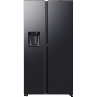 Réfrigérateur américain Samsung 634L AI Twin Cooling Side-by-Side acier noir