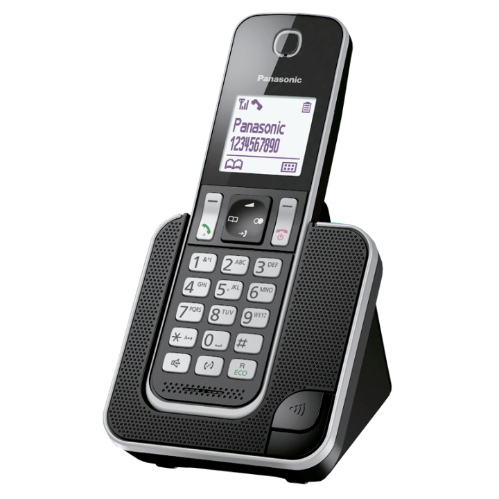 Téléphone sans fil Panasonic KX-TGD310 – DECT, son clair, design moderne