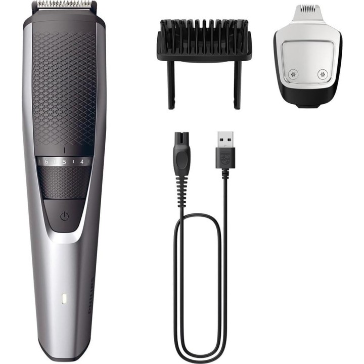 Tondeuse à barbe Philips Series 3000 BT3239/15 – Système Lift & Trim, lames acier
