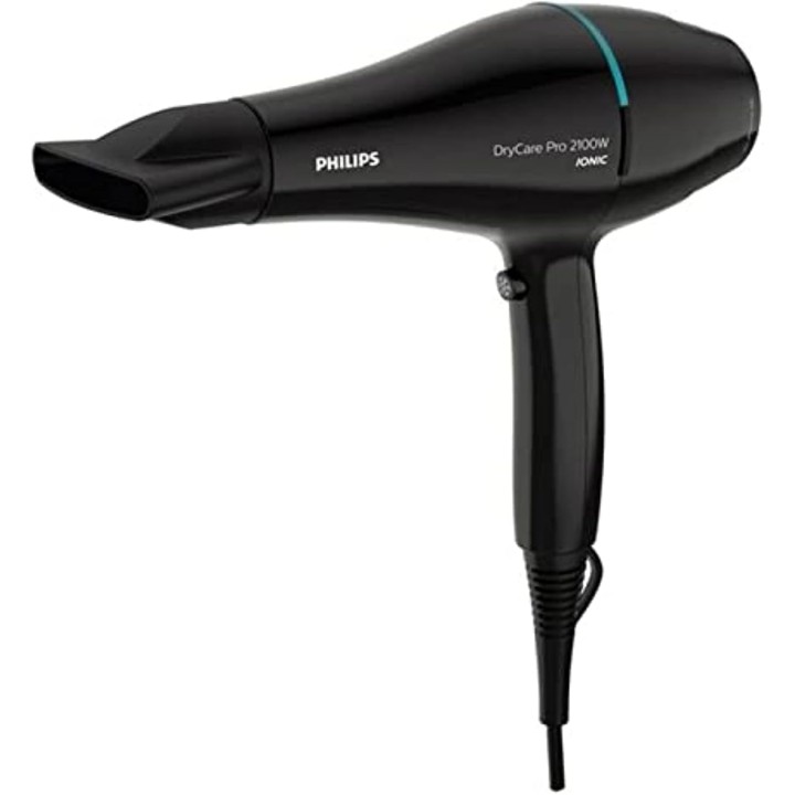 Sèche-cheveux professionnel Philips 2100 W - Moteur AC, soin ionique, ThermoProtect
