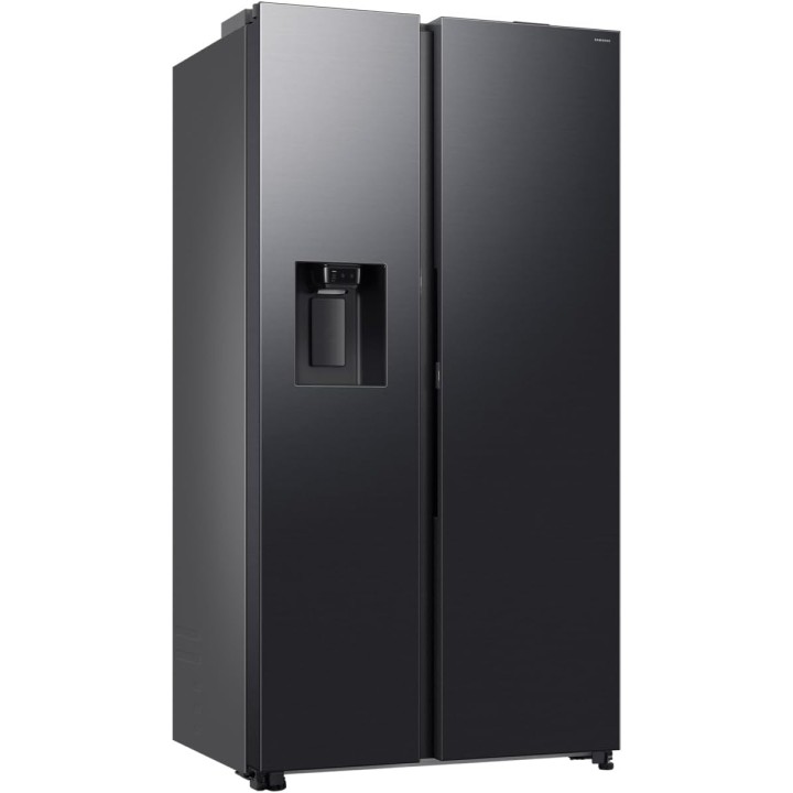 Réfrigérateur américain Samsung 634L AI Twin Cooling Side-by-Side acier noir