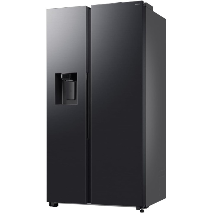 Réfrigérateur américain Samsung 634L AI Twin Cooling Side-by-Side acier noir