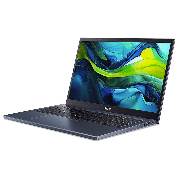 PC portable Acer Aspire Go 15 - Intel Core i3, 15,6" FHD, SSD 512 Go, bleu