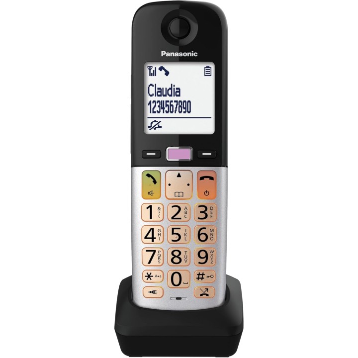 Combiné supplémentaire sans fil - Panasonic KX-TGU430/KX-TGU410 - écran LCD, volume amplifié