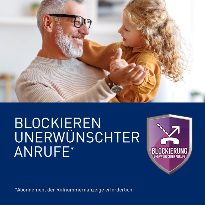 Téléphone sans fil Panasonic avec répondeur - écran couleur - sécurité DECT - noir