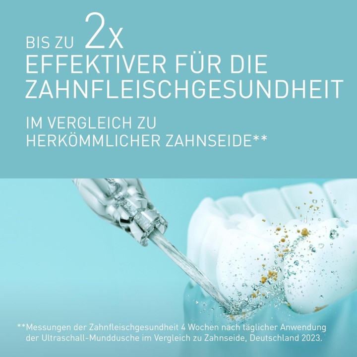 Hydropulseur de voyage Panasonic - Ultrasons, compact, rechargeable, 4 niveaux de pression