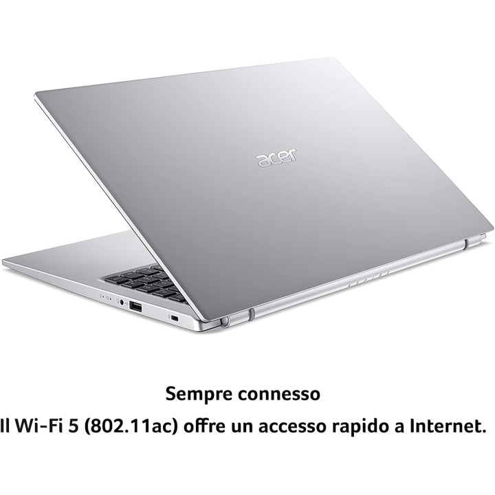 PC portable ACER Aspire 3 15,6'' - Intel Core i3, 8 Go RAM, SSD 512 Go, argent