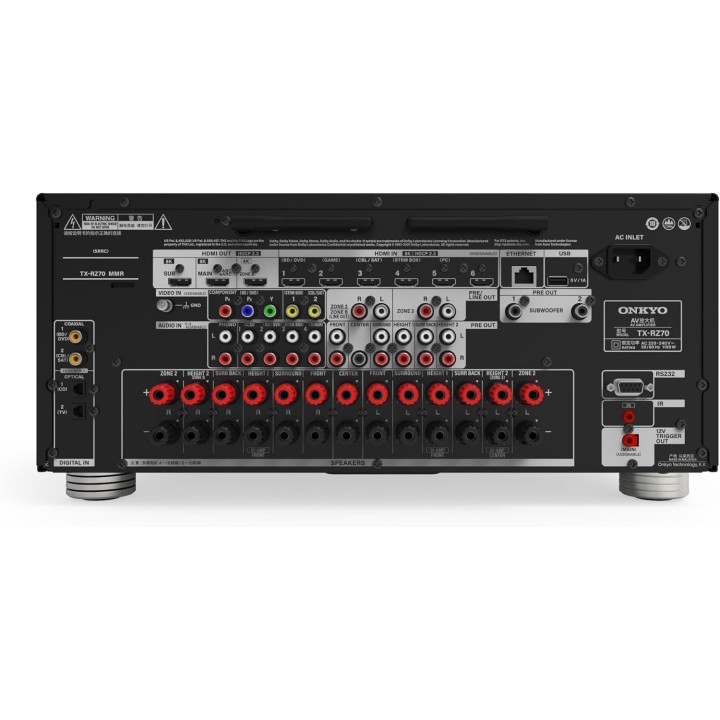 Amplificateur AV 11.2 canaux Onkyo TX-RZ70 - HDMI - Surround - Multi-appareils