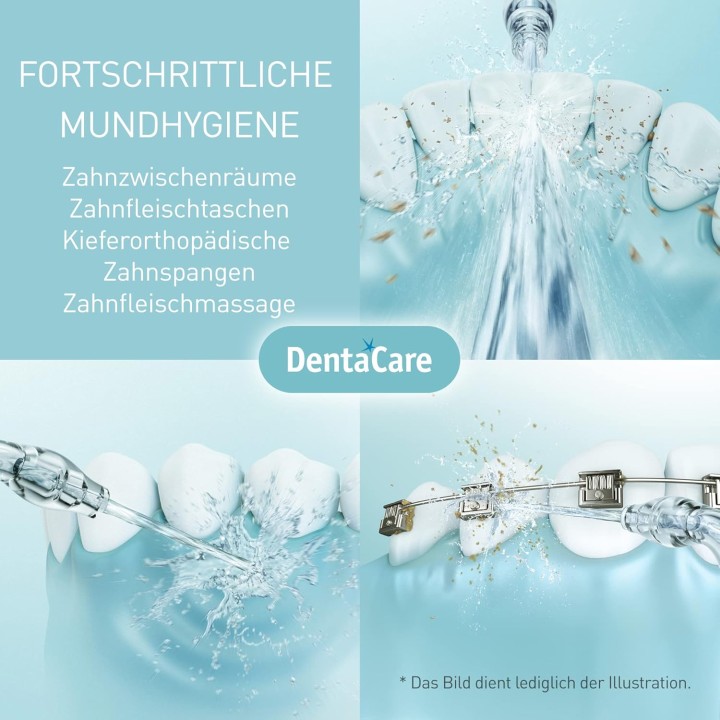 Hydropulseur de voyage Panasonic - Ultrasons, compact, rechargeable, 4 niveaux de pression