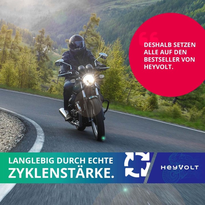 Batterie moto GEL 12V 7Ah sans entretien - Compatible YB7-A, CB7-A, FB7-A