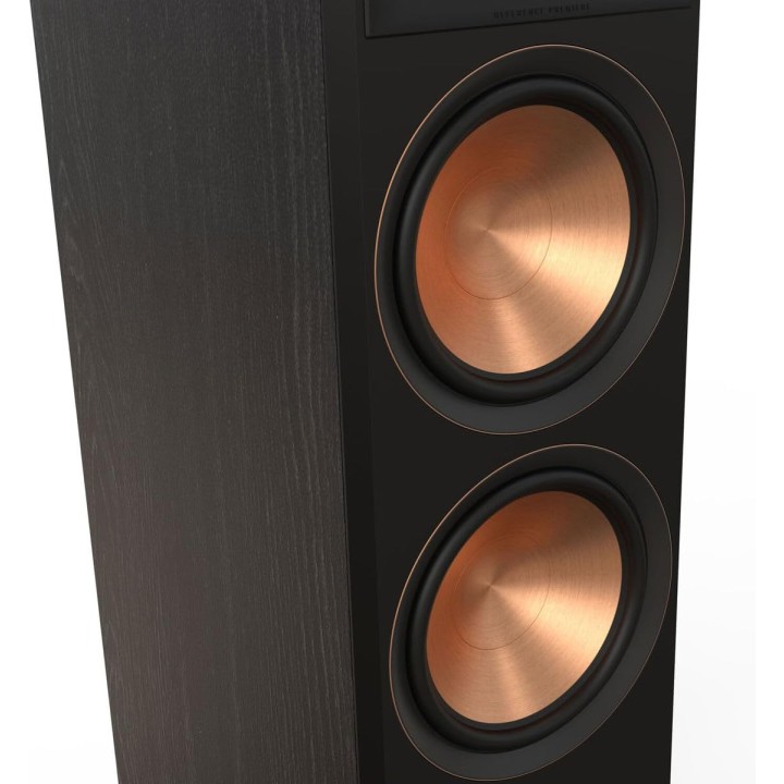 Enceinte colonne Klipsch RP-8000F II 600W – Technologie Tractrix Horn – Finition ébène
