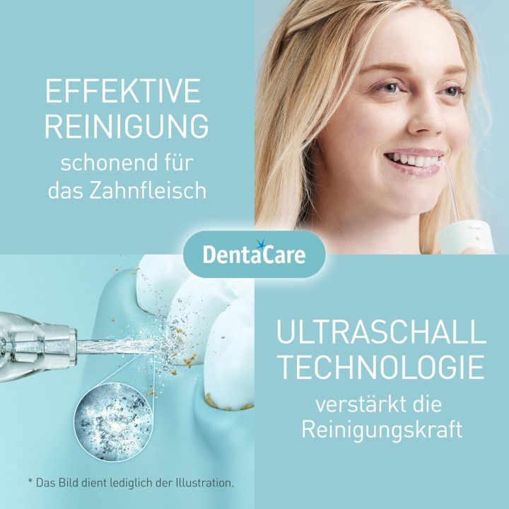 Hydropulseur de voyage Panasonic - Ultrasons, compact, rechargeable, 4 niveaux de pression