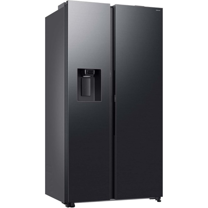 Réfrigérateur américain Samsung 634L AI Twin Cooling Side-by-Side acier noir