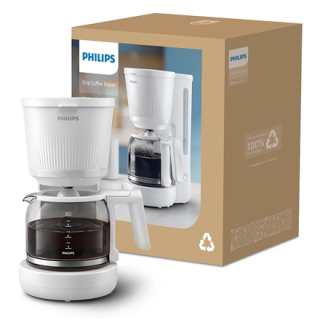 Cafetière filtre Philips HD7411/00 - 10 tasses - Blanc - 915-1080 W