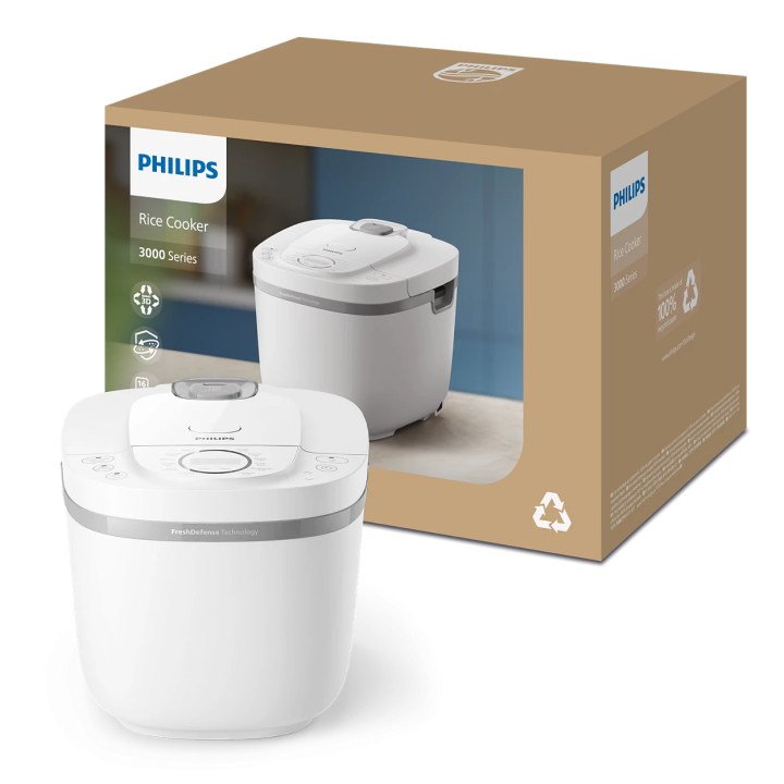Cuiseur de riz multifonctions 1,8L - 16 menus - Pot 5 couches - Philips