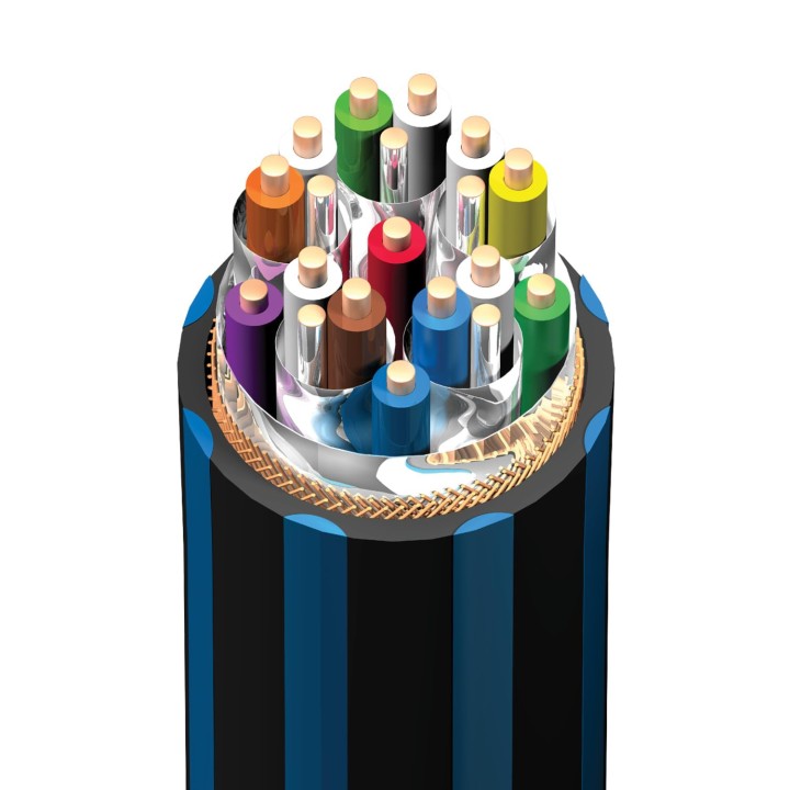 Câble HDMI 3 m AudioQuest 18 Gbps - 4K-8K - Installation murale - Dissipation du bruit