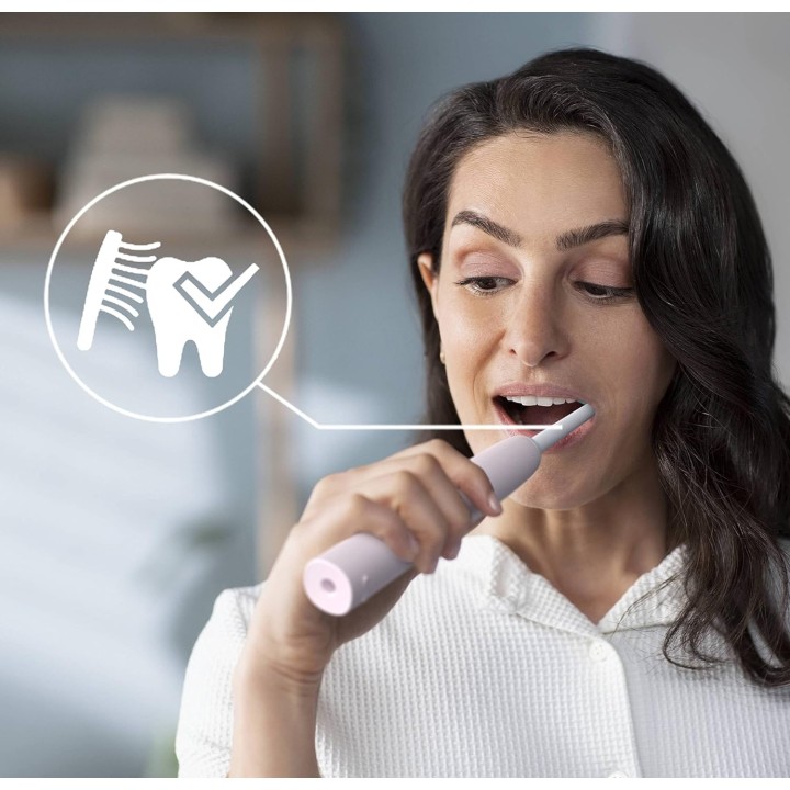 Brosse à dents électrique sonique Philips Sonicare 3100 - Capteur de pression - Rose