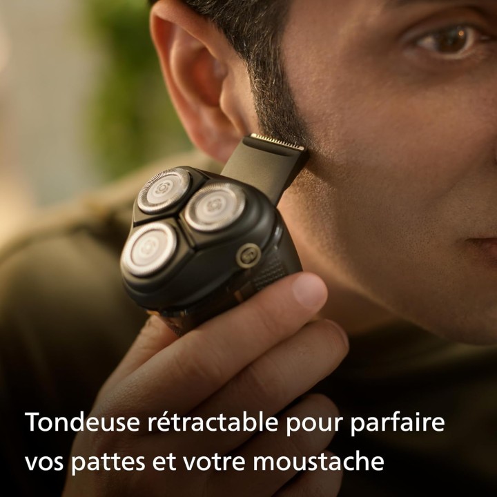 Rasoir électrique homme Wet & Dry Philips Series 3000 - SkinProtect, lames PowerCut