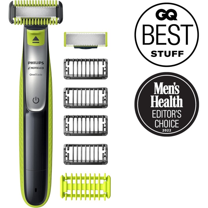 Tondeuse barbe et corps OneBlade rechargeable - Philips, 2 lames, autonomie 60 min