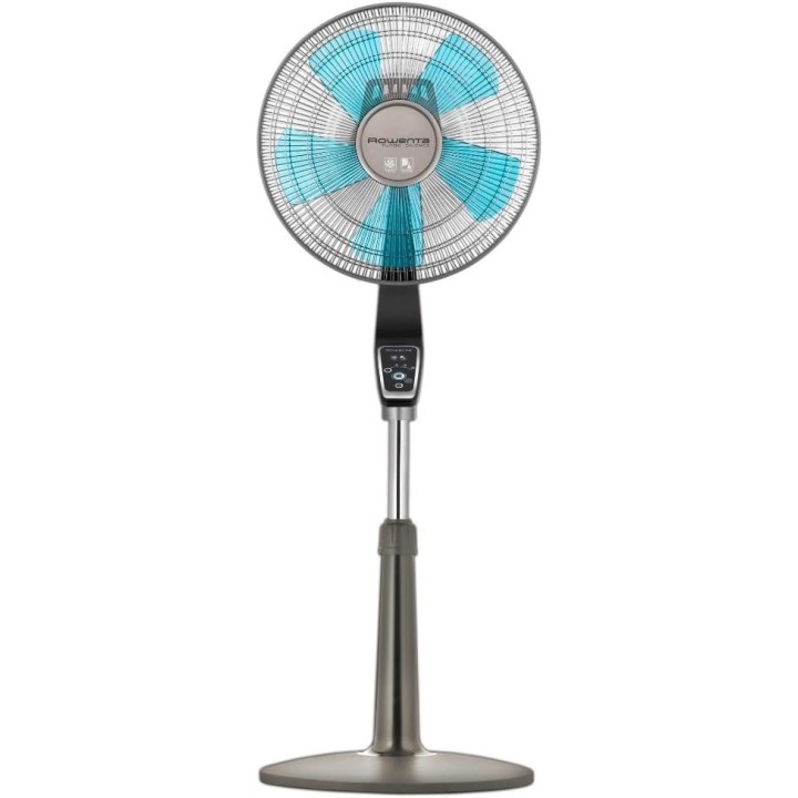 Ventilateur sur pied Rowenta Turbo Silence - 4 vitesses, oscillant, télécommande