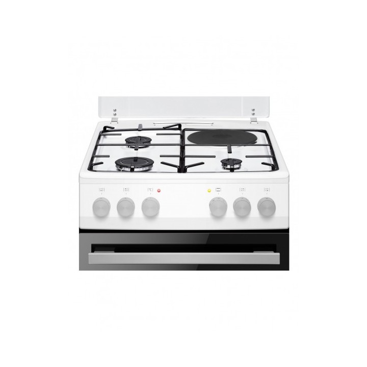Cuisinière mixte 60x60 cm 3 gaz 1 électrique FAGOR FACM1001B1 blanc – four 68L classe A