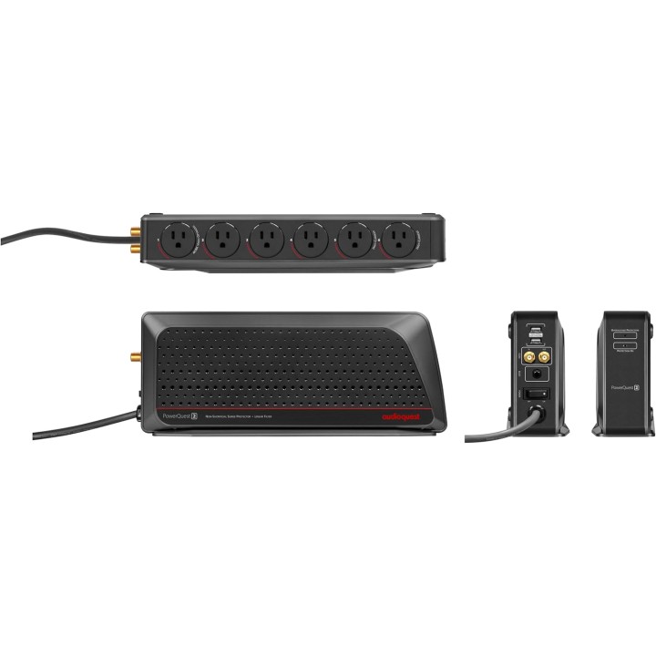 Filtre secteur parasurtenseur 6 prises AudioQuest PowerQuest 2 – Protection audio/vidéo