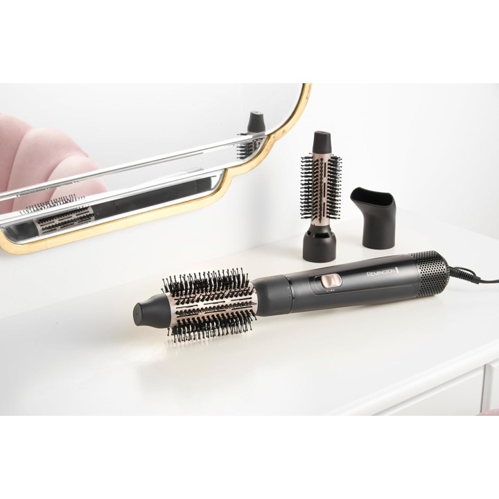 Brosse soufflante Remington AS7300 - 800W, 3 accessoires, volume cheveux courts/mi-longs