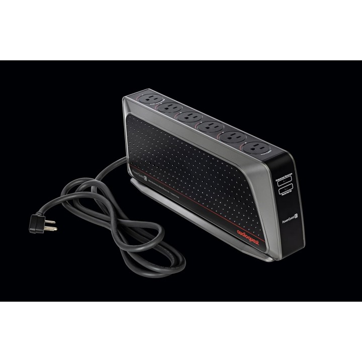 Filtre secteur parasurtenseur 6 prises AudioQuest PowerQuest 2 – Protection audio/vidéo