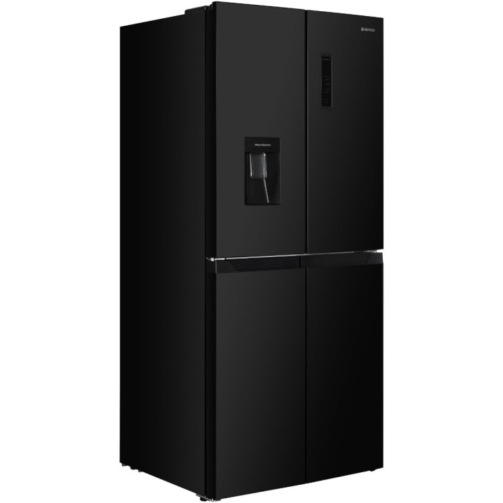 Réfrigérateur multi-portes 638L InstaView noir mat - distributeur d'eau sans raccordement