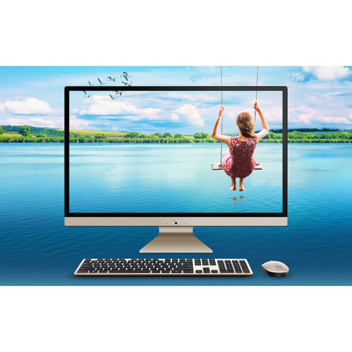 PC tout-en-un 27 pouces ASUS Vivo AiO Pro - Ryzen 7, SSD 256 Go + HDD 1 To