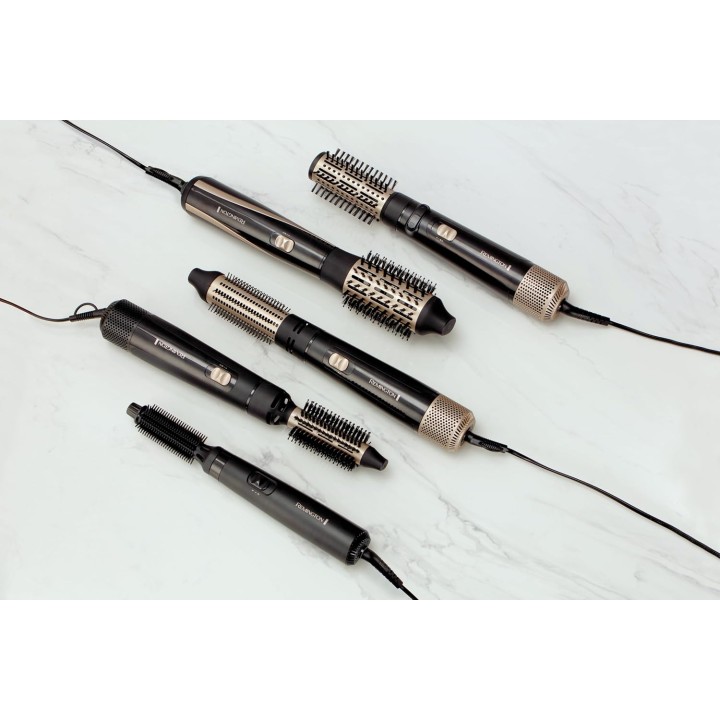 Brosse soufflante Remington AS7300 - 800W, 3 accessoires, volume cheveux courts/mi-longs
