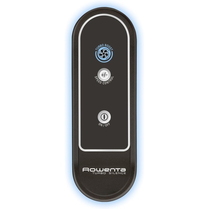 Ventilateur sur pied Rowenta Turbo Silence - 4 vitesses, oscillant, télécommande