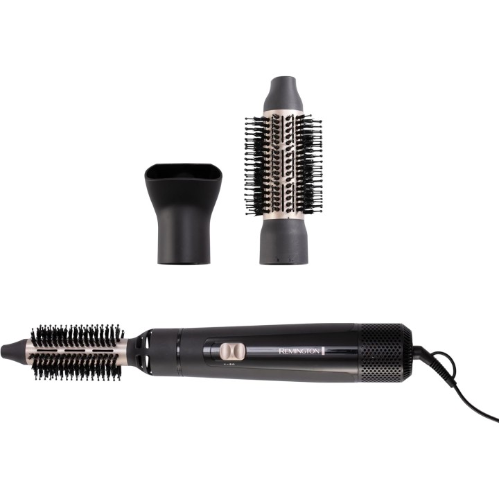 Brosse soufflante Remington AS7300 - 800W, 3 accessoires, volume cheveux courts/mi-longs