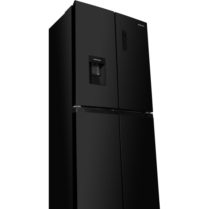 Réfrigérateur multi-portes 638L InstaView noir mat - distributeur d'eau sans raccordement