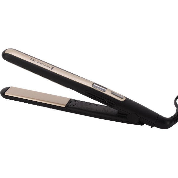 Fer à lisser/boucleur Remington S6500 - plaques longues céramique - température réglable noir