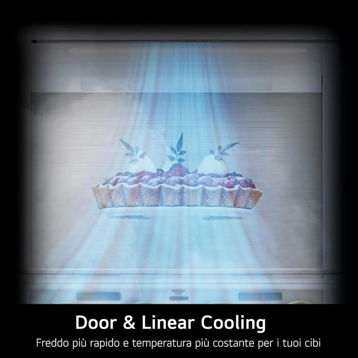 Réfrigérateur multi-portes 638L InstaView noir mat - distributeur d'eau sans raccordement