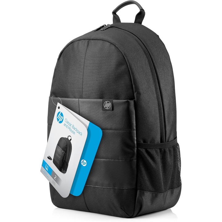 Sac à dos PC portable 15,6 pouces avec souris - Protection et organisation HP